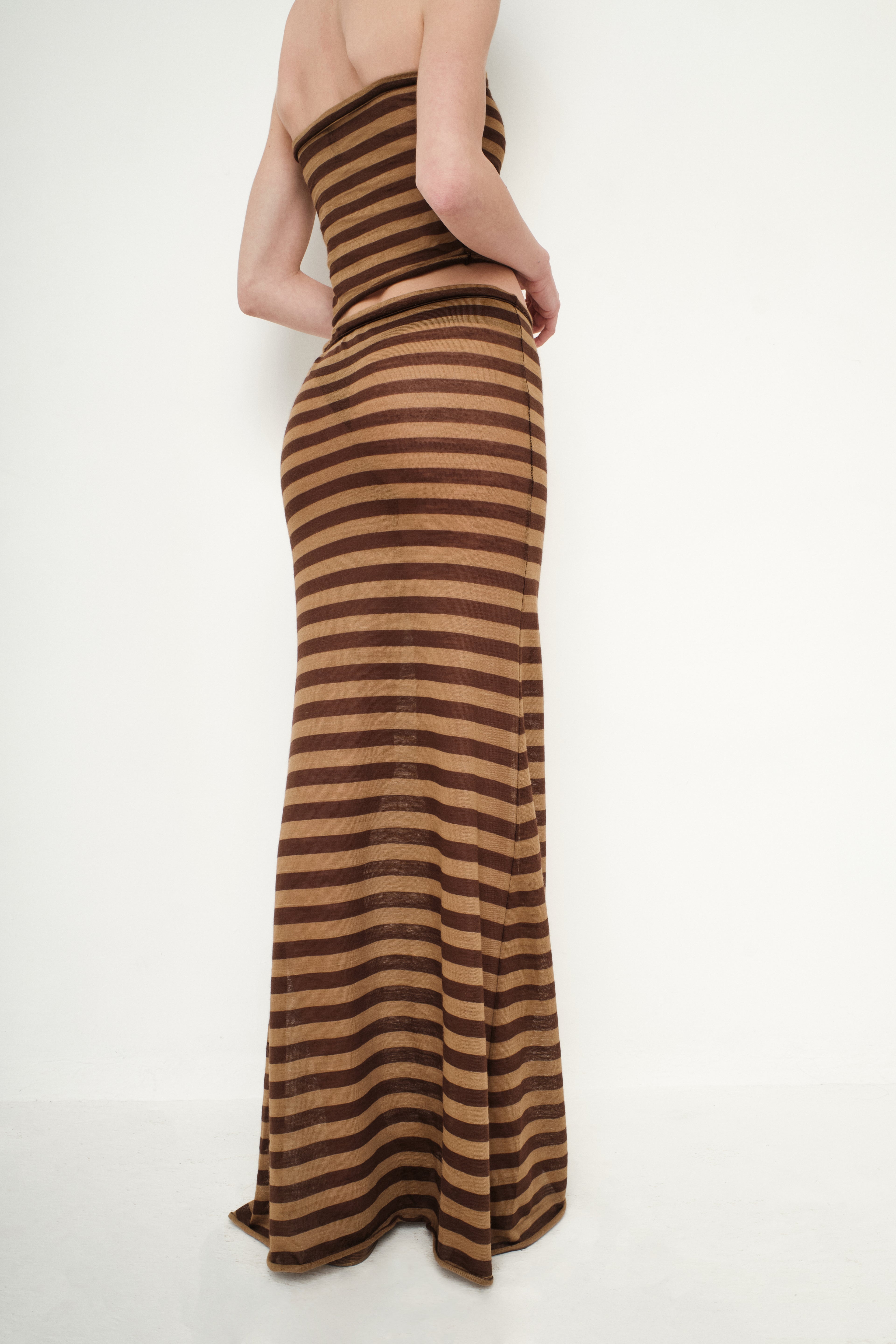 La Gonna Tubo Stripe